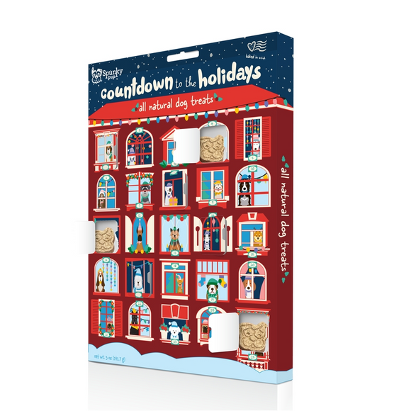 Spunky Pup Holiday 25-Day Advent Calender - 25 Days of Dog Treats - Dog Treats 3