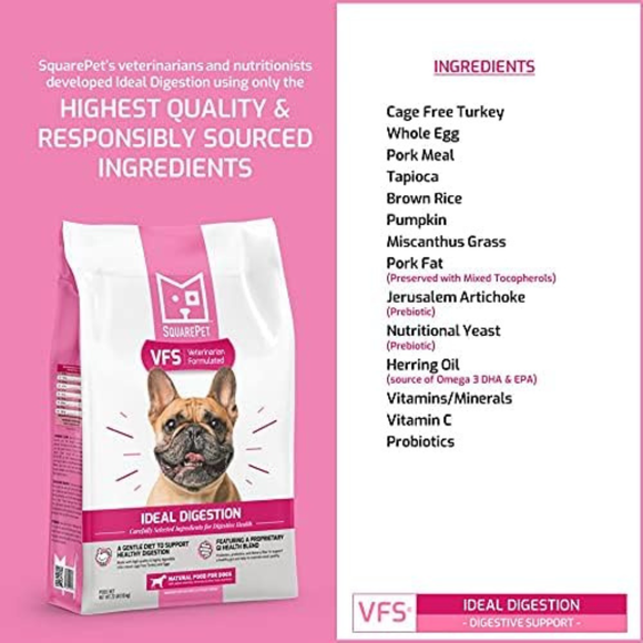 SquarePet VFS Ideal Digestion Dry Dog Food - Dog Food 6