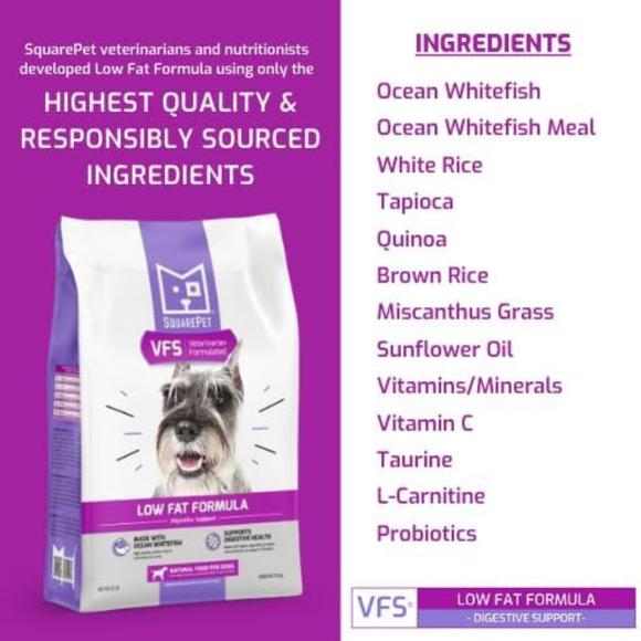 SquarePet VFS Low Fat Formula Dry Dog Food - Dog Food 4