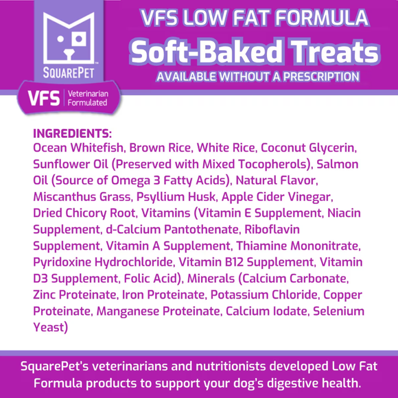 SquarePet VFS Low Fat Formula Soft Baked Dog Treats (6 oz) - Dog Treats 4