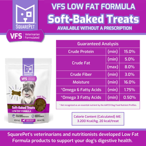 SquarePet VFS Low Fat Formula Soft Baked Dog Treats (6 oz) - Dog Treats 2