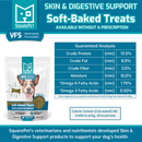 SquarePet VFS Skin & Digestion Support Soft Baked Dog Treats (6 oz) - Dog Treats 4