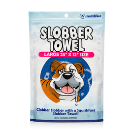Squishface Slobber Towel for Dogs (Large) - Dog Supplies 1