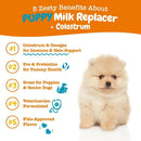 Zesty Milk Replacer Powder Supplement For Puppy (12 oz)