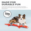 Outward Hound Fire Biterz Dragon 3 Squeaker Red (Large) Dog Toy