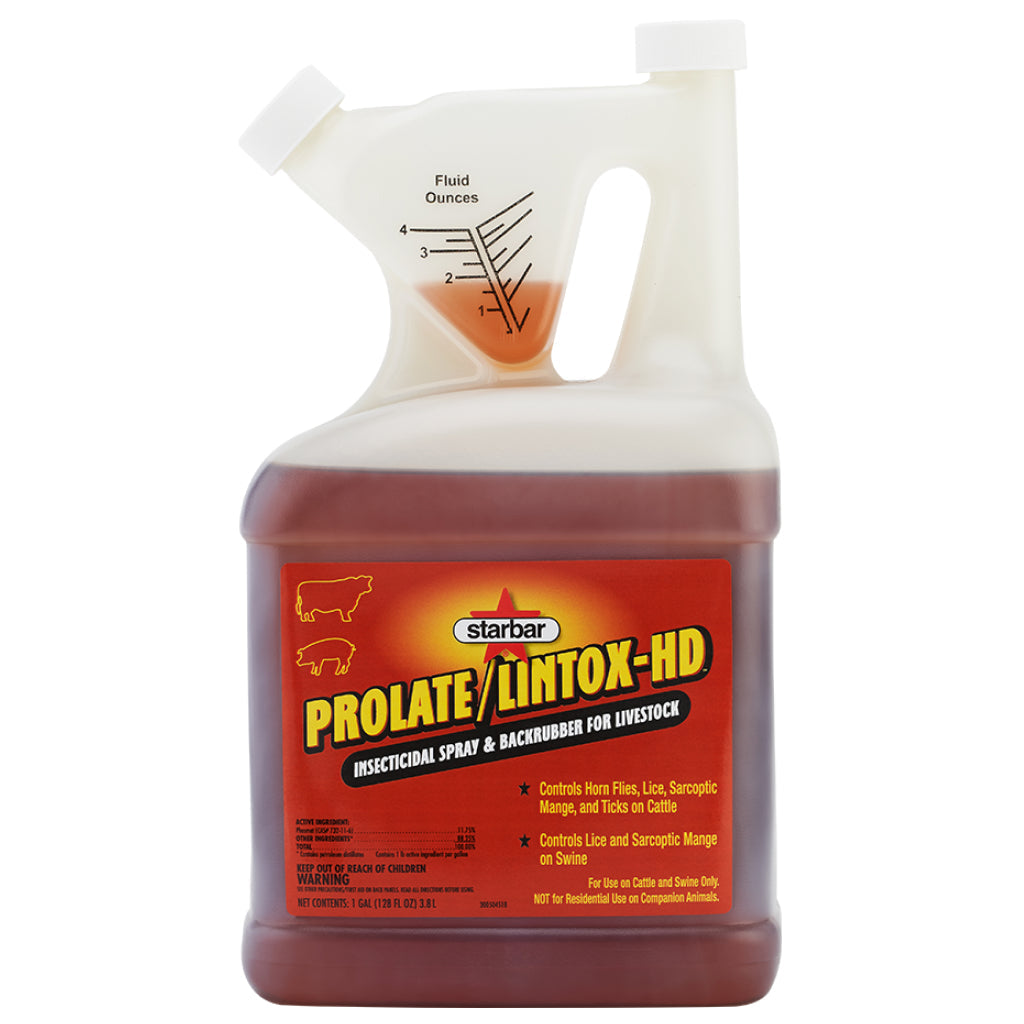 Pro‑Late / Lintox‑HD Insecticidal Spray & Backrubber for Livestock