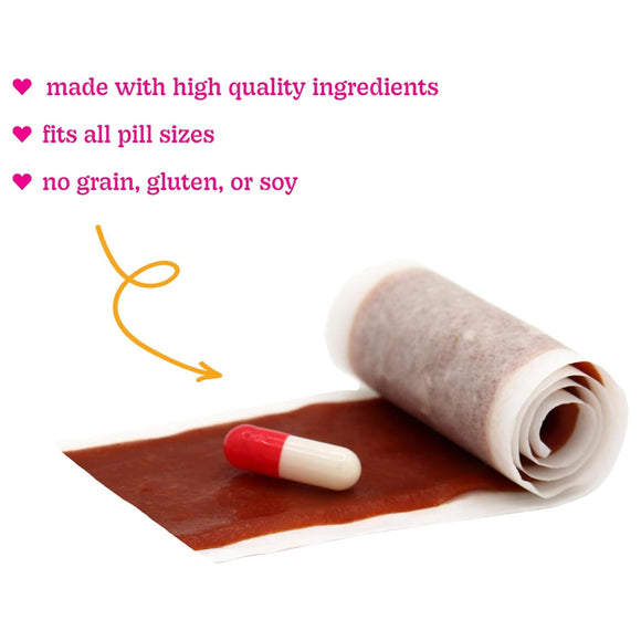 Stashios Wrap-Ups Bacon Cheeseburger Flavor Pill Wrapper for Dogs & Cats (2 oz)