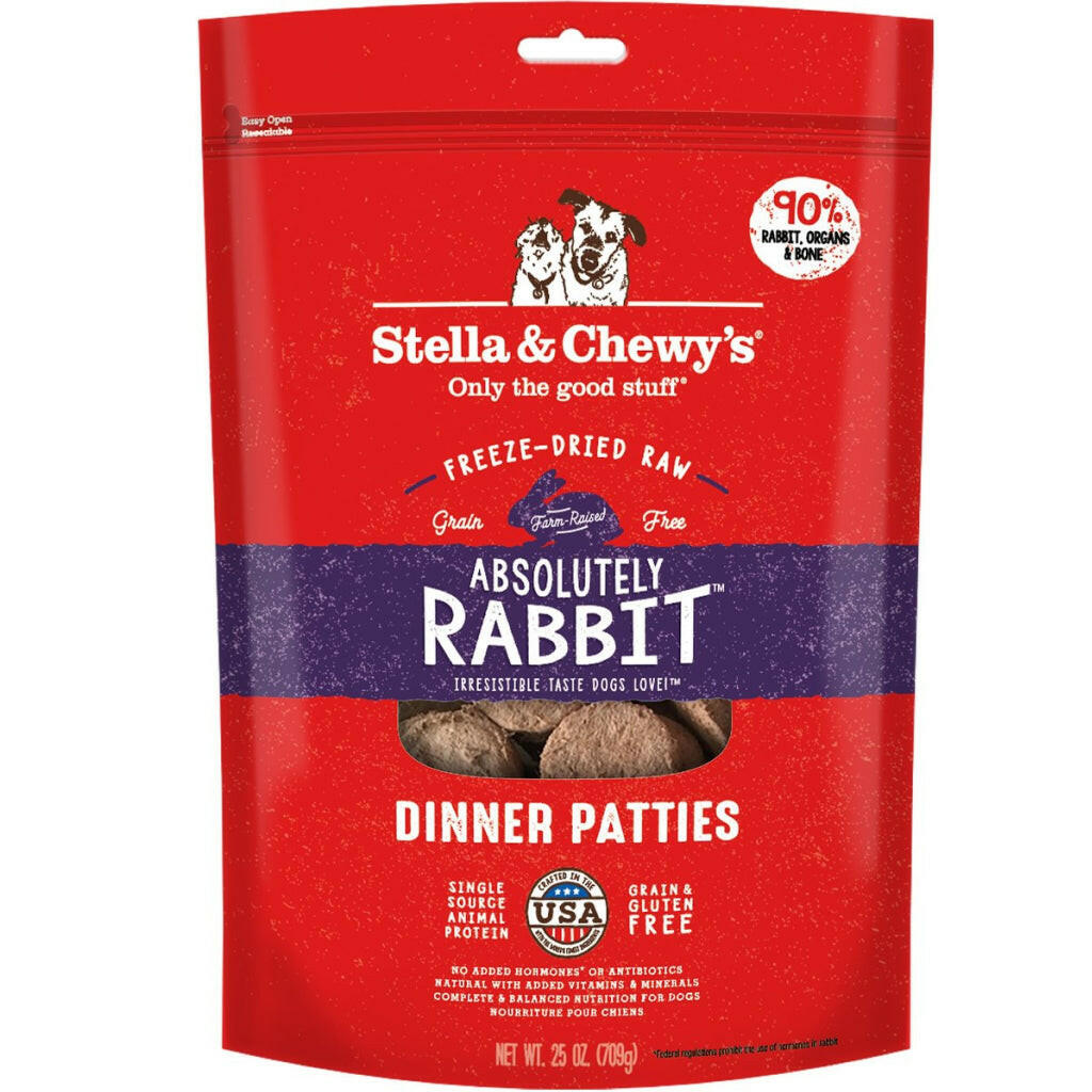 Stella & Chewy's Aboslutely Rabbit Dinner Patties