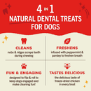 Stella & Chewy’s Dental Delights 4-in-1 Dental Treats for Dogs - Dog Dental Chews & Treats 3