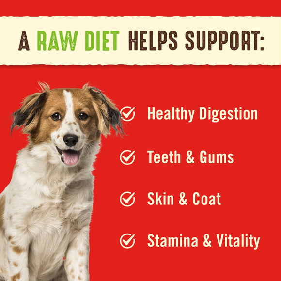 Stella & Chewy's Duck Duck Goose Dinner Patties Freeze-Dried Raw Food For Dogs (25 oz)