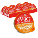 Stella & Chewy’s Lil Bites Savory Stews Dinner in Broth Wet Dog Food 2.7-oz case of 12 - Beef & Chicken - Dog Food 1
