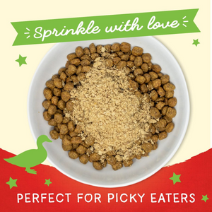 Stella & Chewy’s Magical Dinner Dust Duck Duck Goose Freeze-Dried Raw Topper For Dogs (7 oz) - Food Topper 2