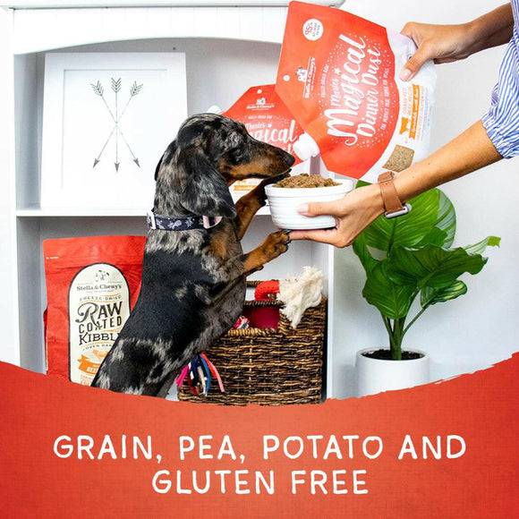 Stella & Chewy's Magical Dinner Dust Bacon Freeze-Dried Raw Food Topper For Dogs (7 oz)