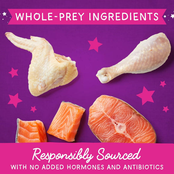 Stella & Chewy's Marie’s Magical Dinner Dust Wild Caught Salmon & Cage Free Chicken Recipe Freeze-Dried Cat Food Topper (7 oz)