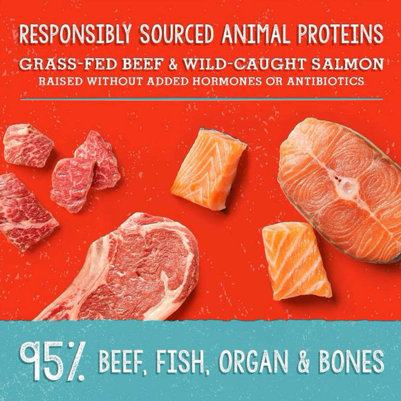 Stella & Chewy's Perfectly Puppy Beef & Salmon Meal Mixers Freeze-Dried Raw Topper For Dog (3.5 oz)