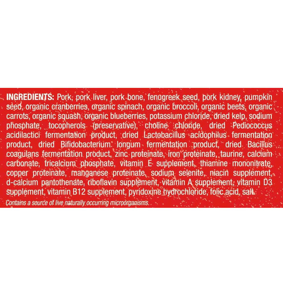 Stella & Chewy's Purely Pork Dinner Patties Freeze-Dried Raw Food for Dogs (14 oz)