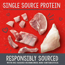 Stella & Chewy's Purely Pork Meal Mixers Freeze-Dried Raw Food Topper For Dogs (18 oz)