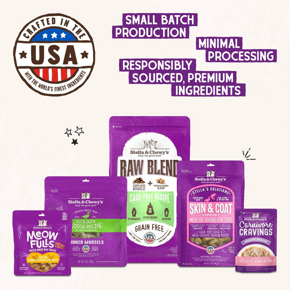 Stella & Chewy’s Sea-Licious Salmon & Cod Dinner Morsels Freeze-Dried Raw Food for Cats - Cat Food 4