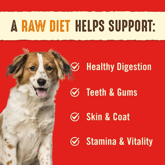 Stella & Chewy's Stella's Super Beef Dinner Patties Freeze-Dried Raw Food For Dogs (5.5 oz)