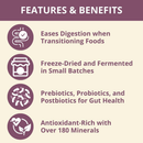 Steve’s Real Food Chicken Protein Bites Gut Boosting Bites for Cats & Dogs (4 oz) - Cat Food 3