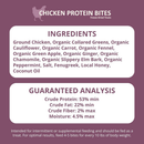 Steve’s Real Food Chicken Protein Bites Gut Boosting Bites for Cats & Dogs (4 oz) - Cat Food 6
