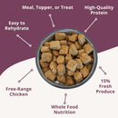 Steve’s Real Food Chicken Recipe Freeze-Dried Pet Food for Cats & Dogs (1.25 lb) - Freeze-Dried Dog & Cat Food 2