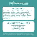 Steve’s Real Food Lamb Protein Bites Gut Boosting Bites for Cats & Dogs (4 oz) - Cat Food 7