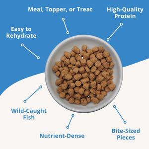 Steve’s Real Food Quest White Fish Recipe Freeze-Dried Cat Food (10 oz) - Cat Food 2