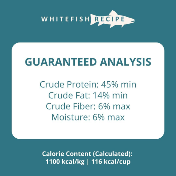 Steve’s Real Food White Fish Recipe Freeze-Dried Pet Food for Cats & Dogs (1.25 lb) - Freeze-Dried Dog & Cat Food 7