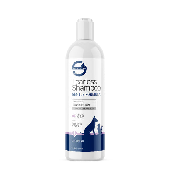 Stratford Tearless Shampoo Gentle Formula For Dogs & Cats (16 oz) - Pet Shampoo & Conditioner 1