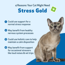 Stress Gold - For High Stress Situations in Cats (2 oz) - Cat Supplements & Vitamins 2