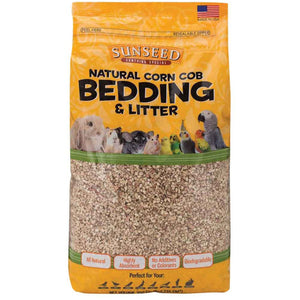Sunseed Natural Corn Cob Bedding & Litter, 6 lbs