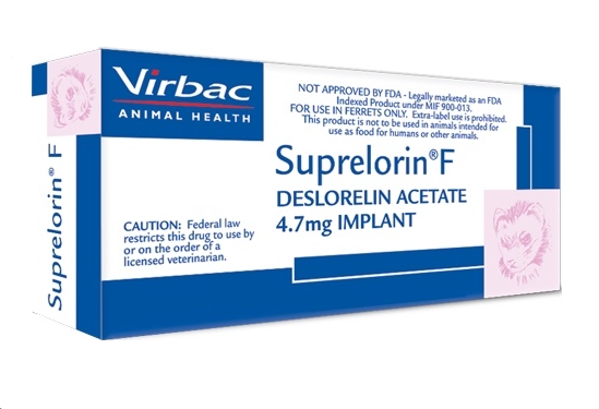Suprelorin F Implant 4.7mg for Ferrets