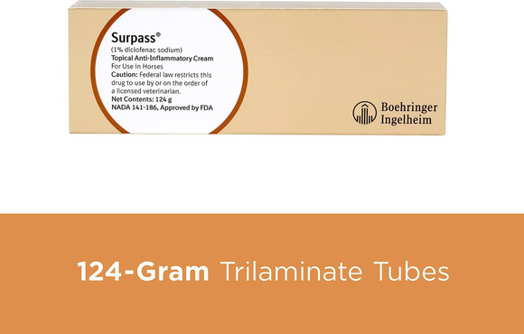 Surpass Topical Cream for Horses (124 g) - Osteoarthritis Medication - Pet Medicine 8