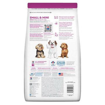 Hill's Science Diet Adult Small & Mini Chicken & Brown Rice Recipe Dry Dog Food, 15.5 lb bag - 0