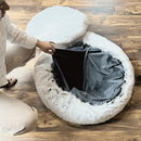 Tall Tails Dog & Cat Cuddle Bed Frosted - Dog Beds & Furniture 13
