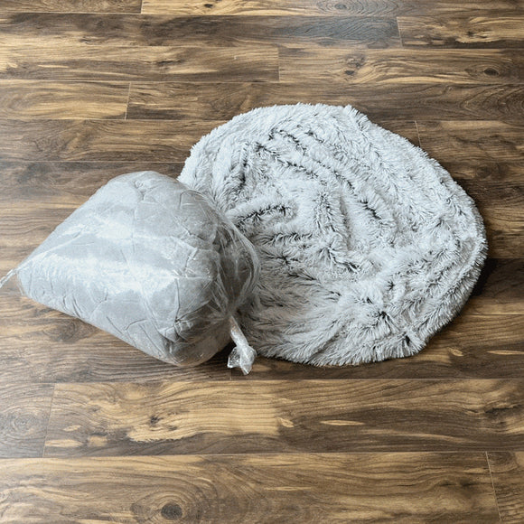 Tall Tails Dog & Cat Cuddle Bed Frosted - Dog Beds & Furniture 8