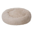 Tall Tails Dog & Cat Cuddle Bed Frosted - Khaki / X-Small (17’’ x 17’’ x 6’’) - Dog Beds & Furniture 1