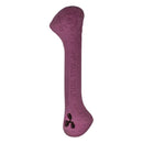 Purple dog toy with 'Tall Tails' branding on a white background