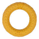 Tall Tails Dog Goat Rubber Ring - 3-in (Yellow) - Dog Toys 1
