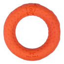 Tall Tails Dog Goat Rubber Ring - 5-in (Orange) - Dog Toys 2