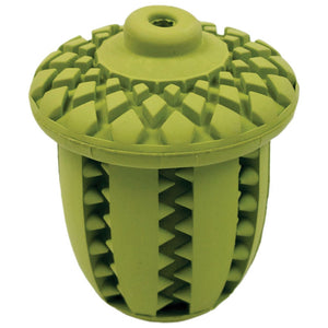 Tall Tails Dog Natural Rubber Toy Acorn 3-in - Dog Toys 1