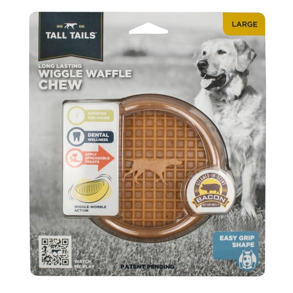 Tall Tails Dog Waffle Chew - Large - 6-in - Dog Toys 2