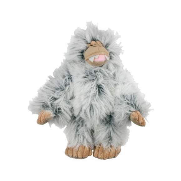 Tall Tails Plush Yeti Durable Squeaker Tug Dog Toy - 7 inches