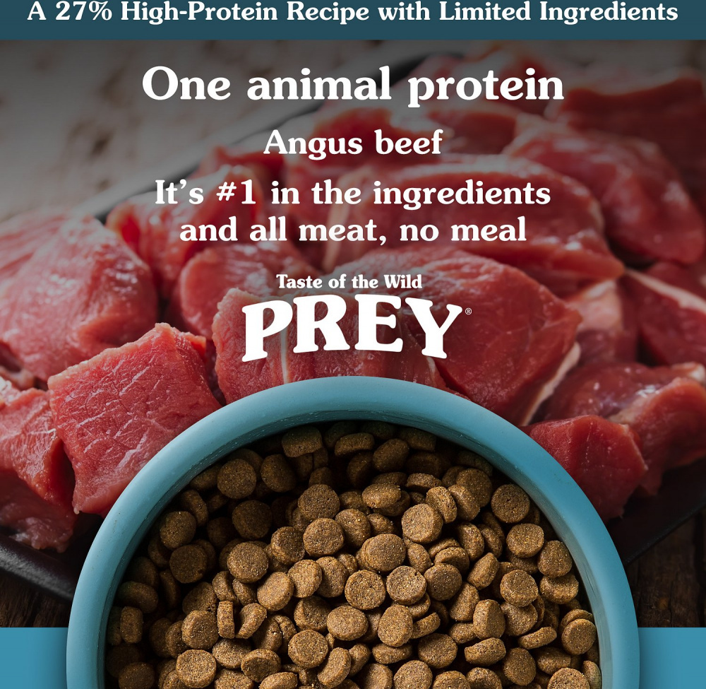 Taste Of The Wild Grain Free Prey Limited Ingredient Angus