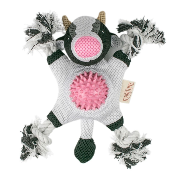 Territory 2-in-1 Fetch & Tug Dog Toy - Cow - Dog Toys 20