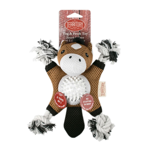 Territory 2-in-1 Fetch & Tug Dog Toy - Dog Toys 25