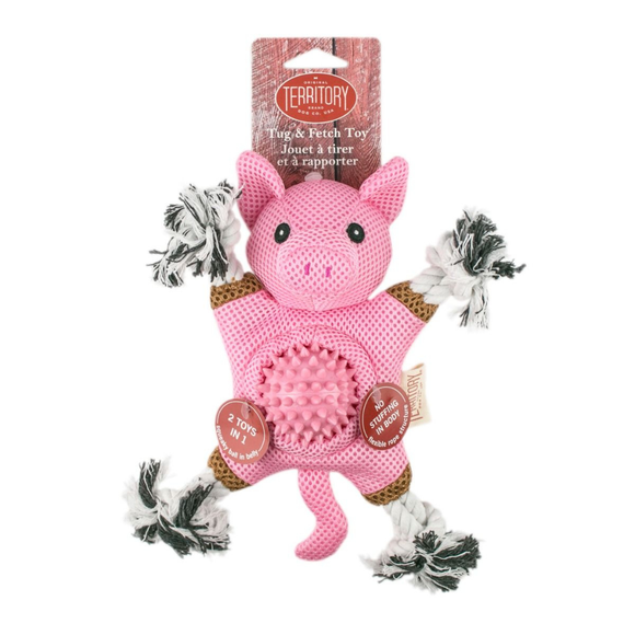 Territory 2-in-1 Fetch & Tug Dog Toy - Dog Toys 19