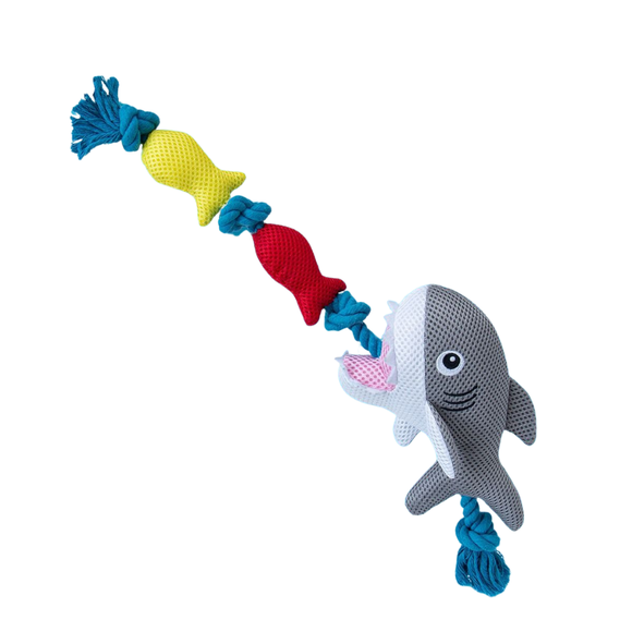 Territory Floating Tug Toy for Dogs - Shark - Dog Toys 1