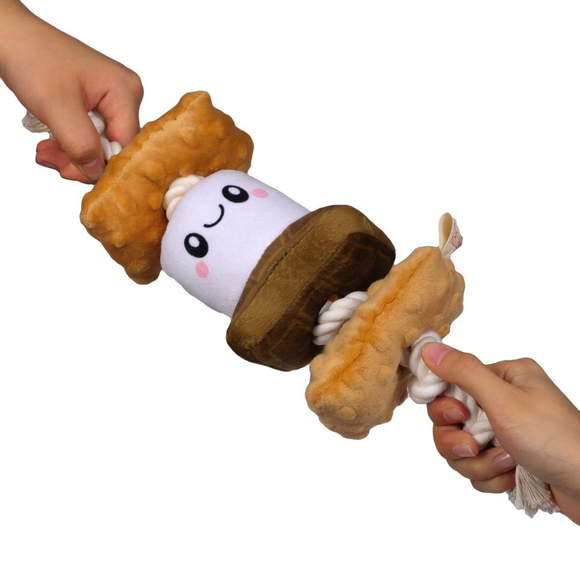 Territory S’mores Squeaker Tug Toy for Dogs - Dog Toys 2